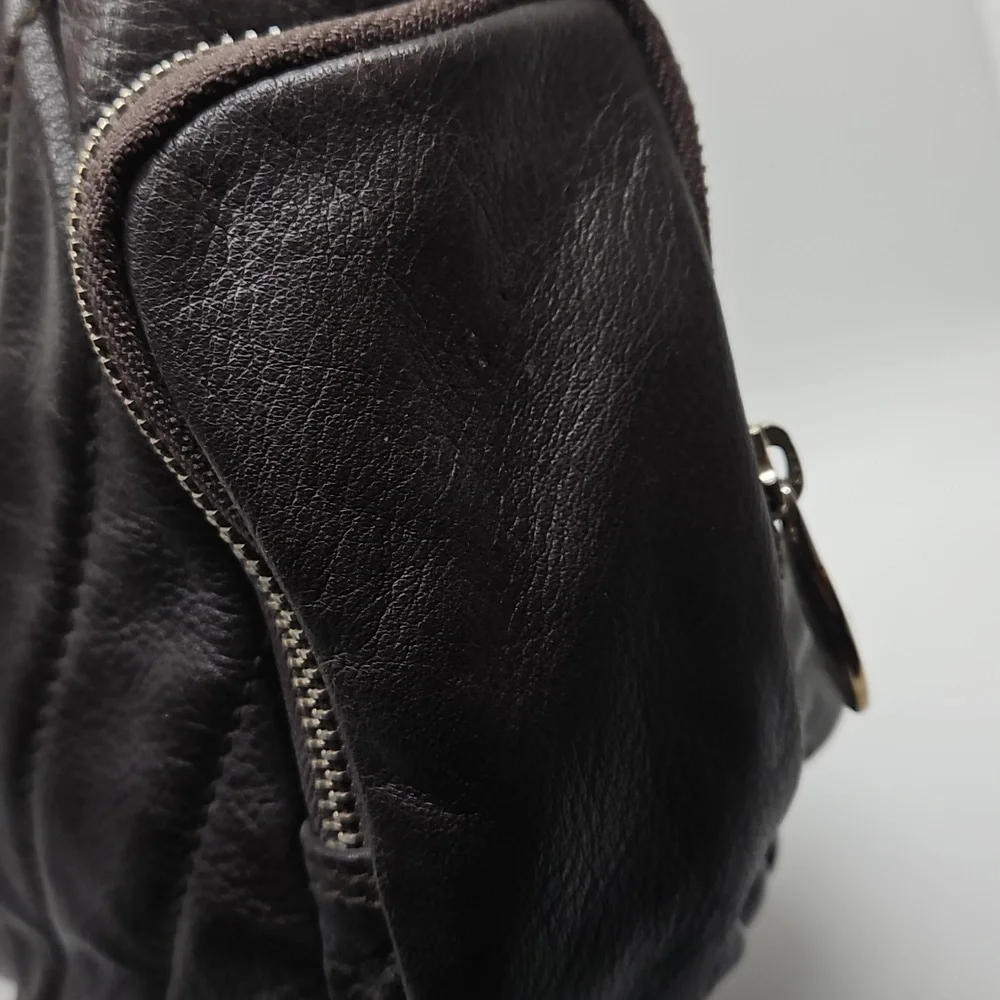 Brown leather Furla bag EUC - Picture 5 of 9